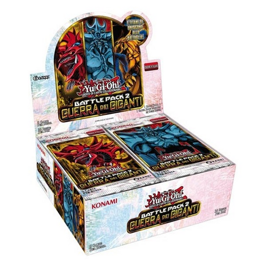 Yu-Gi-Oh! Battle Pack 2: War of the Giants Booster Box, UK trading card sealed product.