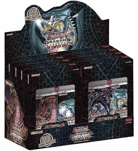 Yu-Gi-Oh! Dragons of Legend Display Box, UK trading card sealed product.