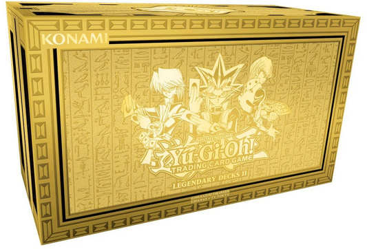 Yu-Gi-Oh! Legendary Decks 2, UK trading card sealed product.