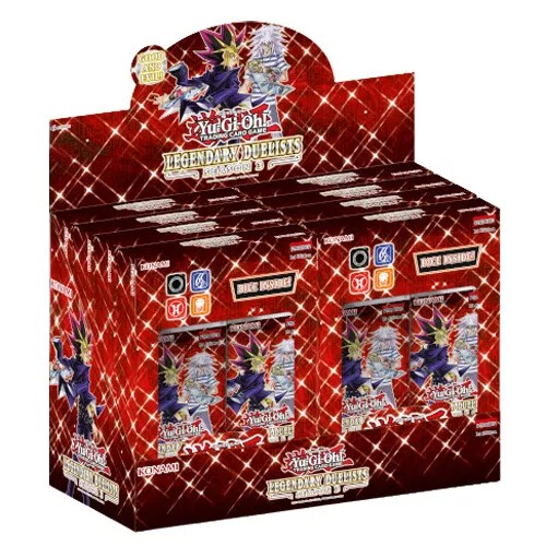 Yu-Gi-Oh! Legendary Duelist Season 3 Display Box, UK trading card sealed product.