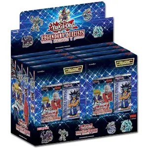 Yu-Gi-Oh! Legendary Duelists Season 1 Display Box, UK trading card sealed product.