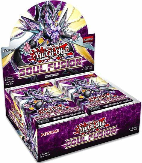 Yu-Gi-Oh! Soul Fusion Booster Box, UK trading card sealed product.