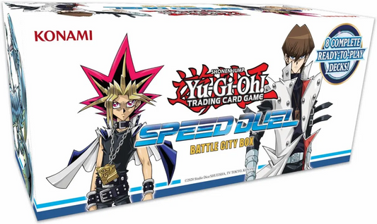 Yu-Gi-Oh! Speed Duel: Battle City Box, UK trading card sealed product.