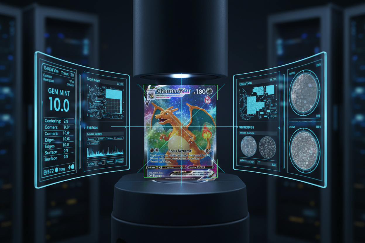 The Future of Collectible Cards: AI TCG Grading &amp; UK Card Grading by SSINT