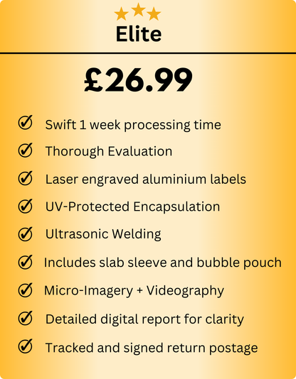 Grading - Elite Service - ssint. Ltd - UK CARD GRADING