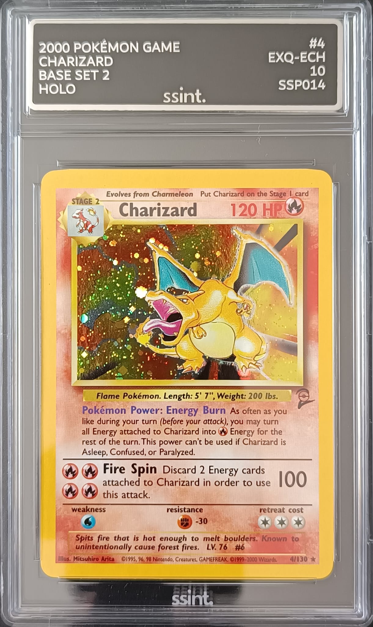 CHARIZARD BASE SET 2 (10)