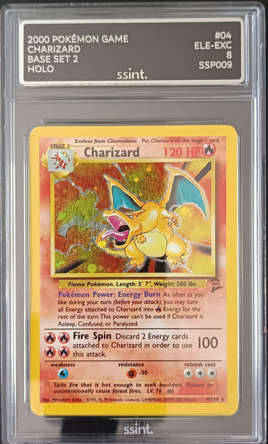 CHARIZARD BASE SET 2 (8)