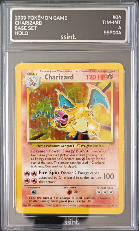 CHARIZARD BASET SET (4)