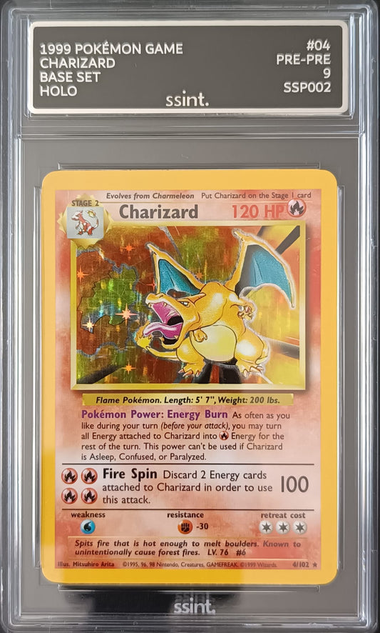 CHARIZARD BASE SET (9)