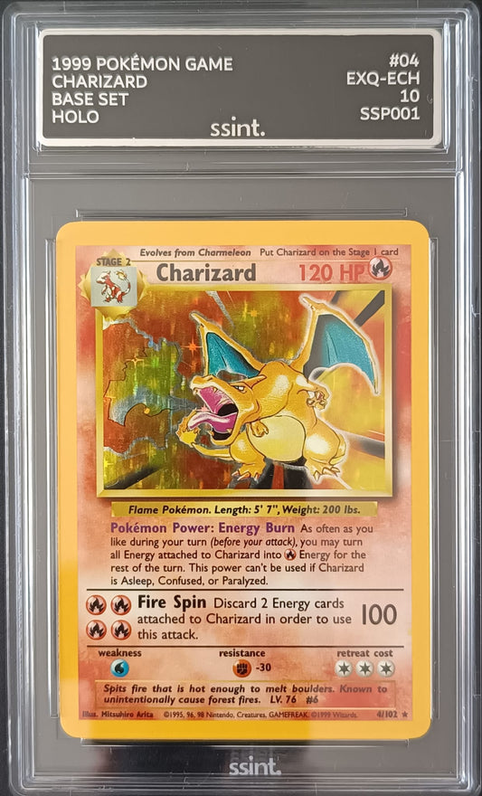 CHARIZARD BASE SET (10)