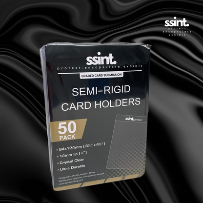 Semi-Rigid Card Savers - Secure Protection for Your Collectibles