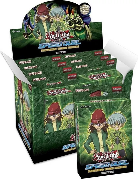 Yu-Gi-Oh! Speed Duel: Ultimate Predators Display Box, UK trading card sealed product.