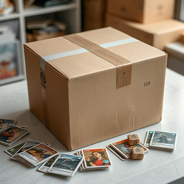 SSINT secure packaging for trading card submissions, ensuring safe delivery and protection during grading process

