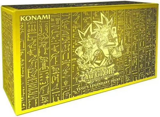 Yu-Gi-Oh! Yugi's Legendary Decks, UK trading card sealed product.

